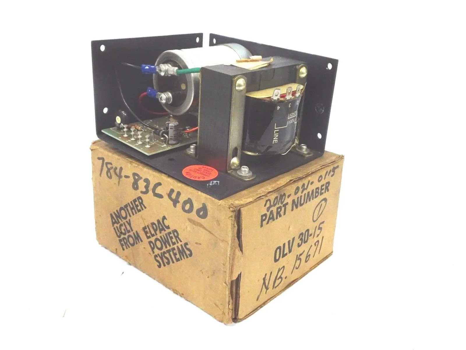 NEW ELPAC POWER SYSTEMS OLV 30-15 POWER SUPPLY OLV3015