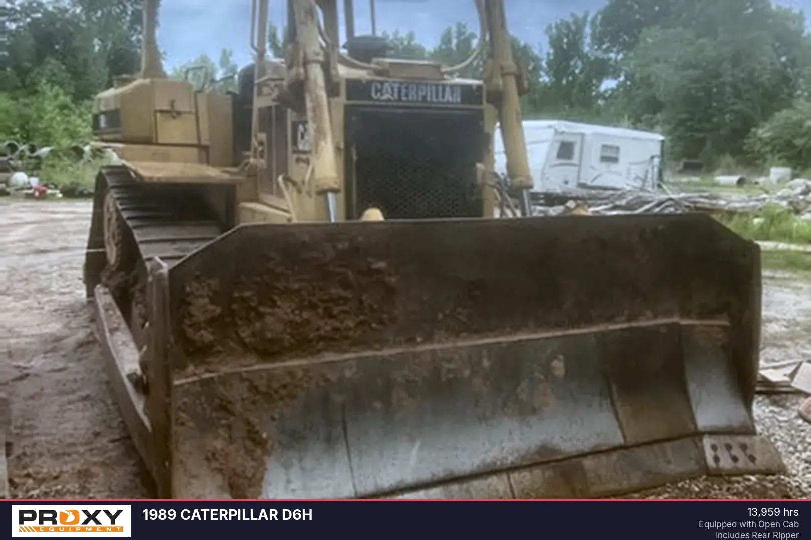Used 1989 CATERPILLAR D6H Bulldozers North Carolina US | Proxy Equipment #1377691
