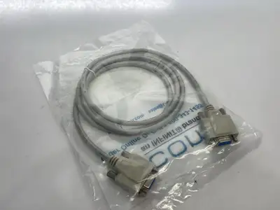 New | in-Stock L-Com Deluxe Molded D-Sub Cable, DB9 Female / Female, 5.0 ft Cable & Wire Michigan US | Maverick Industrial Sales #1393311