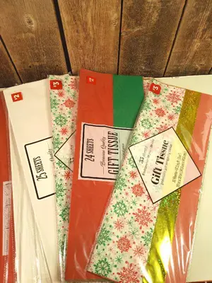 Huge lot of Christmas tissue paper - 4 boxes