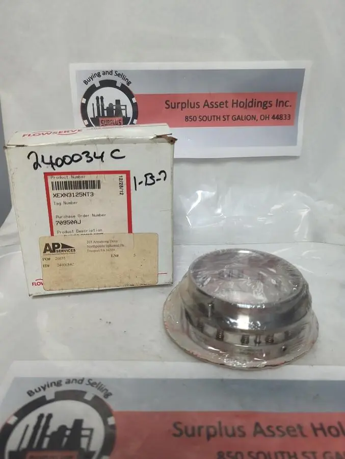 New | in-Stock FLOWSERVE XEXN3125NT3 Seals & Gaskets Ohio US | Surplus Asset Holdings #1365764