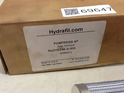 NEW HYDRAULIC FILTER DIVISION RXD1EZ46-S-MG