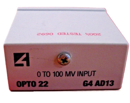 Opto 22 G4AD13 G4 0 to 100 mV Analog Input [New]