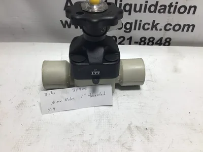 ITT 1″ Dia-flo Diaphragm Valve 2414-M-923 Handwheel Operated New