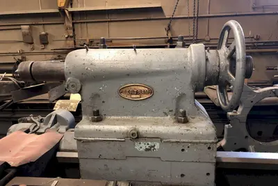 56" x 342" Bertram Engine Lathe with Dual Carriages