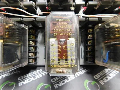 Struthers Dunn 6615661-A14 Relay Assembly 6615661-A13 Used