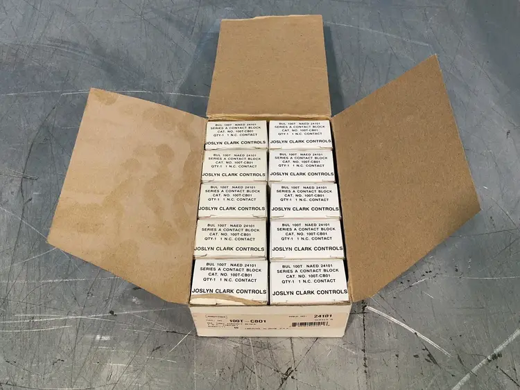 Used JOSLYN CLARK CONTROLS 100TCB01 Contact Blocks Ohio US | HGR 24 #1488445