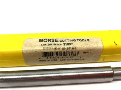 USED MORSE CUTTING TOOLS EXTENSION HAND TAP 2041M M10X1.50 6 D6 SP PT 3FL