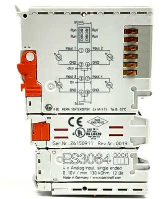 Used BECKHOFF BECKHOFF ES3064 PLC Input & Output | Maverick Industrial Sales #1101530