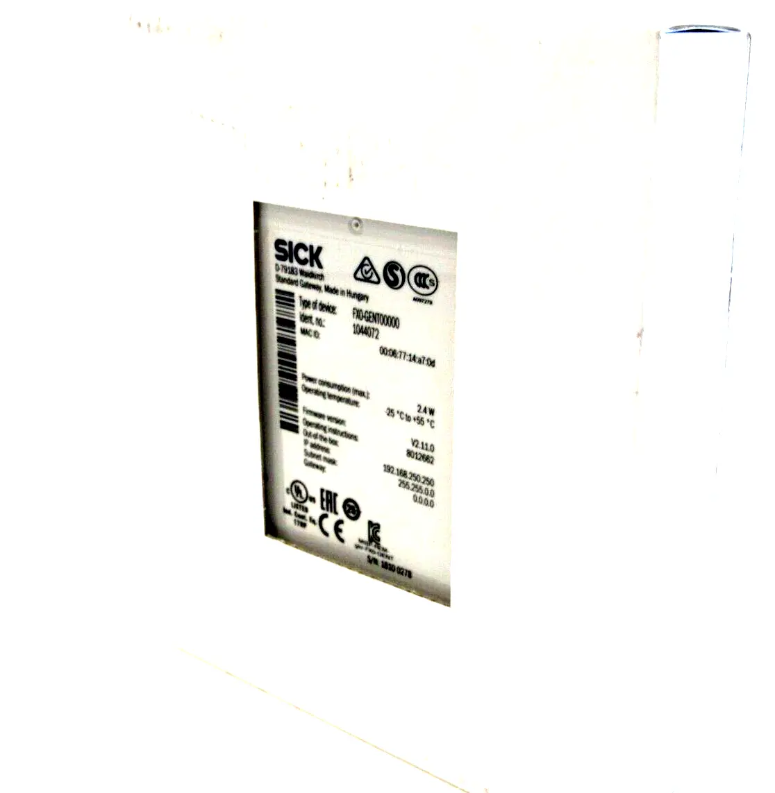 NEW SICK FX0-GENT00000 SAFETY CONTROLLER 1044072 FX0GENT00000