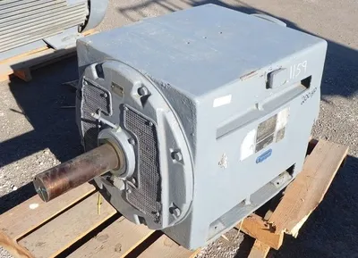 General Electric 200 HP Electric Motor Frame 8155Z 1800 RPM 4160 Volts Rebuilt