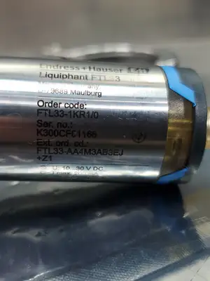 Endress & Hauser Liquiphant FTL33-1KR1/0 Point Level Switch. 6E-10