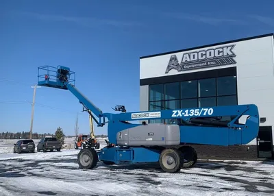 Used 2015 GENIE ZX-135/70 ARTICULATING BOOM LIFT Articulating Boom Lifts Alberta CA | Adcock Equipment #1418161