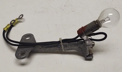 Railroad Crossing 10 VDC Light Bulb GE with Cast Aluminum Bracket Twist Lock