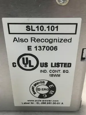Used PULS SL10.101 Power Supplies Michigan US | Ideal Machinery #1311502