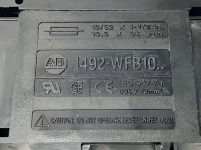 Used Allen-Bradley 1492-WFB10 Fuse Accessories Michigan US | Maverick Industrial Sales #1459750