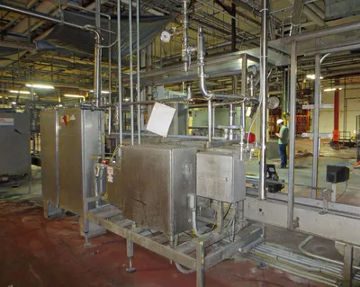 50 lb Cube Filling Line - stainless
