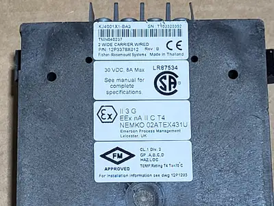 Used FISHER-ROSEMOUNT 12P3378X012 Misc Electrical & Power Parts British Columbia CA | Lenmark #1438995