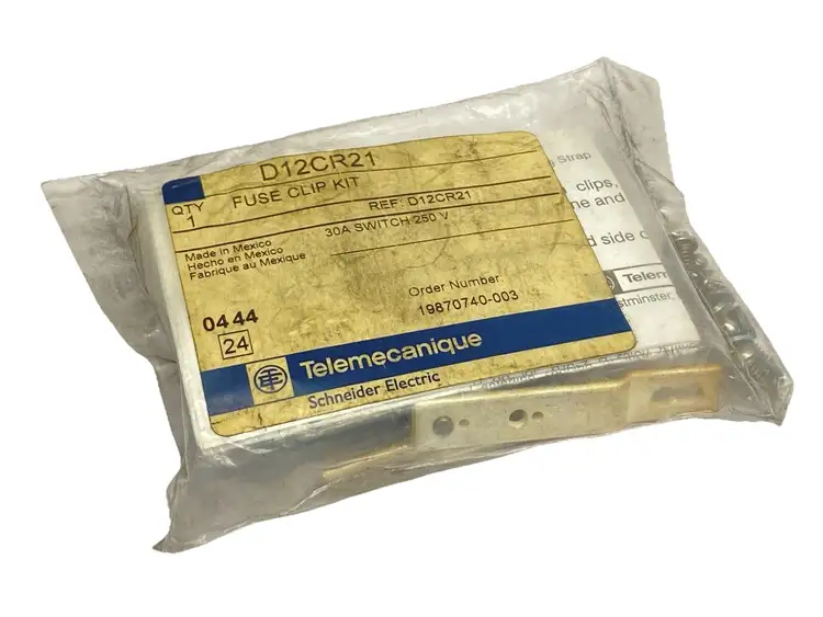 New | in-Stock TELEMECANIQUE TELEMECANIQUE D12CR21 Fuse Accessories | Maverick Industrial Sales #1110854