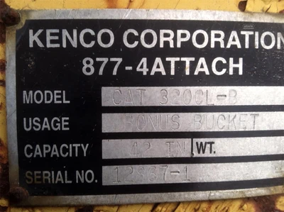 New | in-Stock KENCO CAT 320CL-B Multipurpose Buckets New York US | Abele Tractor #1343096