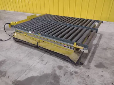 3500 LB X 60" X 48" SOUTHWORTH MODEL #LS4-36 HYDRAULIC SCISSOR LIFT TABLE, 110V SINGLE PHASE: STOCK #20928