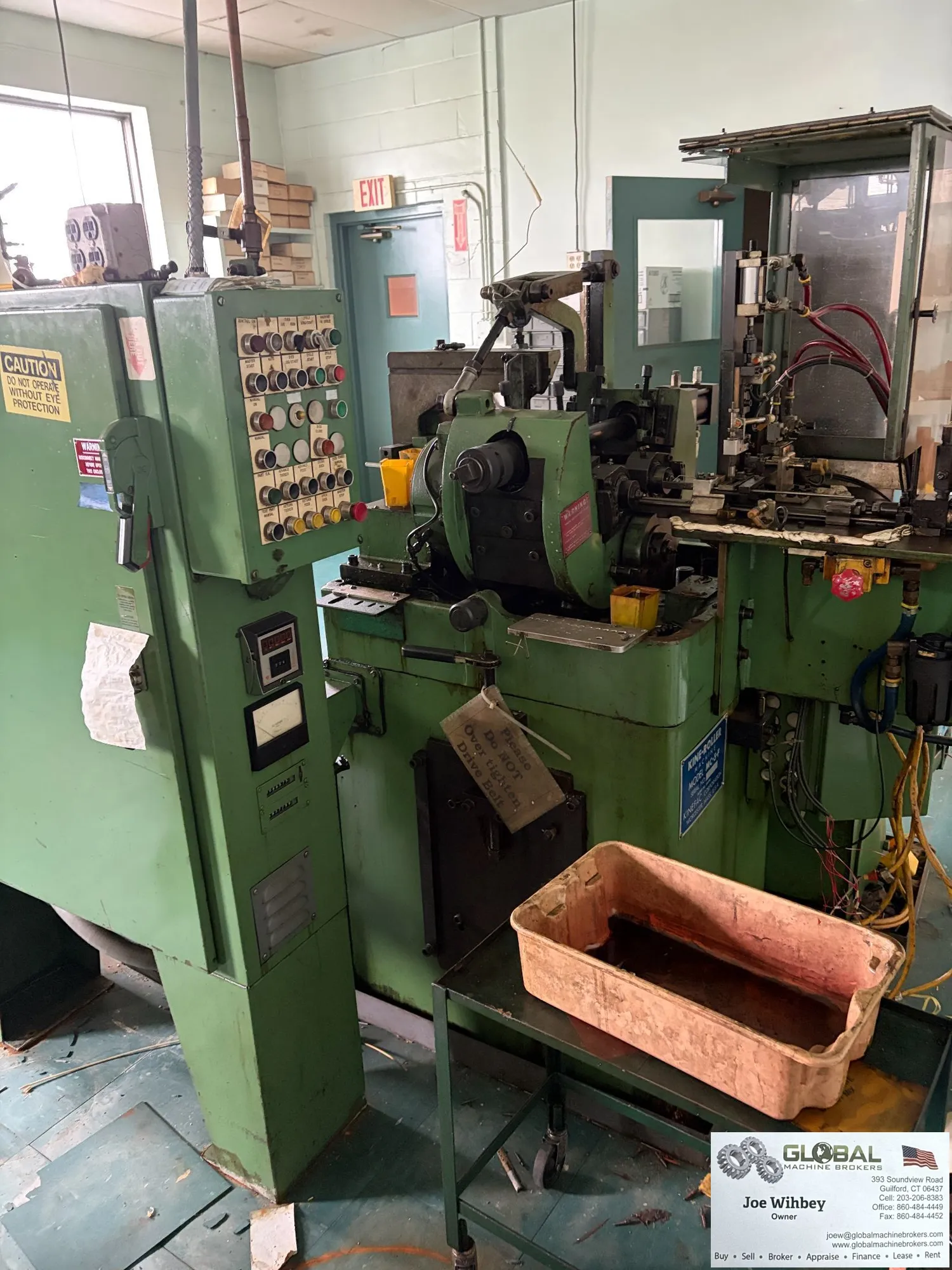 KINEFAC MC-5-F Kine-Roller Thread Roller Excellent and Complete