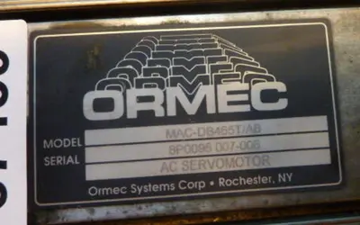 USED ORMEC MAC-DB465T/AB
