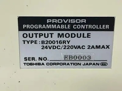 USED TOSHIBA B20016RY