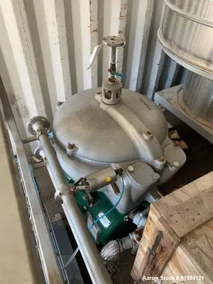Used WESTFALIA OTA30-00-066 Disc Batch Centrifuges Illinois US | Aaron Equipment #84677