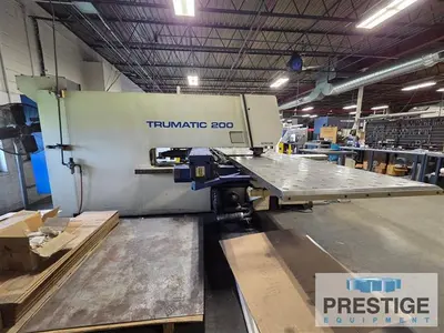 Used 1998 TRUMPF TC200 Turret Punches New York US | Prestige Equipment #1360737