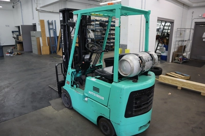 Used MITSUBISHI FGC15 Liquid Propane Forklifts Minnesota US | Machinesused.com #1396189