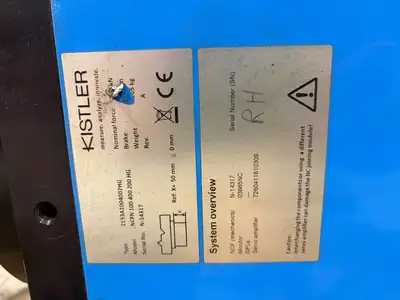 Used Kistler Servo Press Joining Module Miscellaneous Equipment (Metalworking) Michigan US | Maverick Industrial Sales #1402964