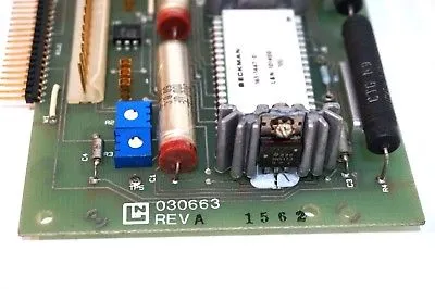 USED LEEDS & NORTHRUP 030663 AMPLIFIER CARD REV.A