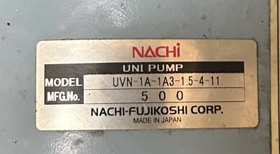 USED NACHI NSP-10-15V1A3-12