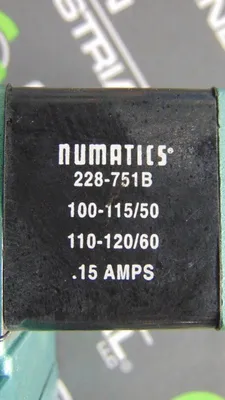 Numatics A23BB4008046Y Sol-Pilot Valve 150PSIG-AIR .15A 120V 50/60Hz Used