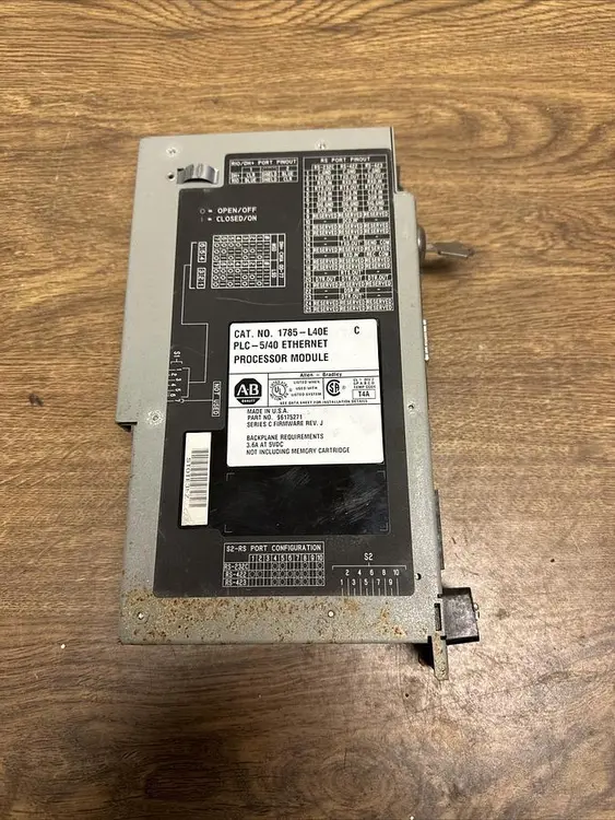 Used ALLEN-BRADLEY 1785-L40E Industrial Controls | Surplus Asset Holdings #1222046