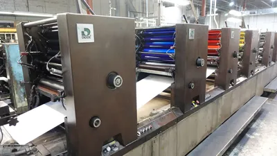 1992 DIDDE Glaser ML (8) Color Web Offset Press – 20.5” Web Width Variable Repeat Direct Mail Narrow Web Offset Press | Machinery Solutions Group, Inc. (5)