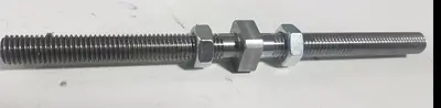 Pistorius Opposed L/R Threaded Adjustment Rod, with Jam Nuts
