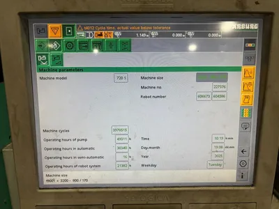 ARBURG 720S3200-800/170 2-COLOR Injection Molding Horizontal/Vertical | Machinery Network (2)