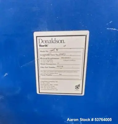 USED DONALDSON CPV-1