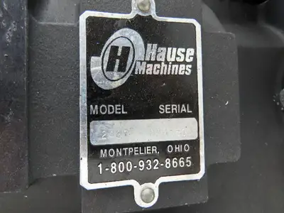 Hause Machine Leadscrew Tapping Unit Air Holomatic Dilling 2" Stroke 2Hp