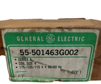 NEW GENERAL ELECTRIC 55-501463G002 COIL 115-120/110VAC 60/50HZ