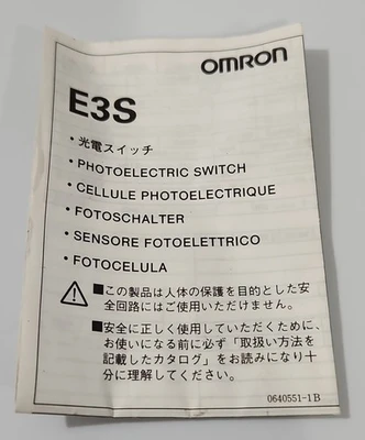NEW Omron E3S-5LE41
