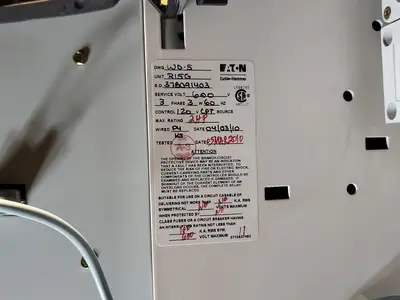 Used EATON SVX002A1-5A4N1 Switchgears British Columbia CA | Lenmark #240180