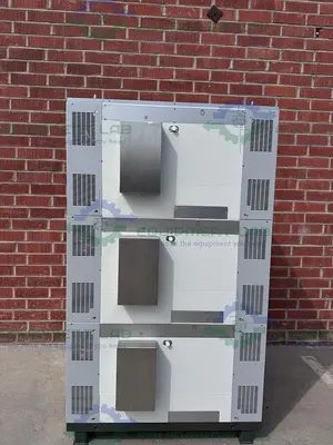 USED INFORS HT I80002 TRIPLE STACKED INCUBATOR SHAKER 65°C W/ CO2 AND HUMIDITY, MFG 2022