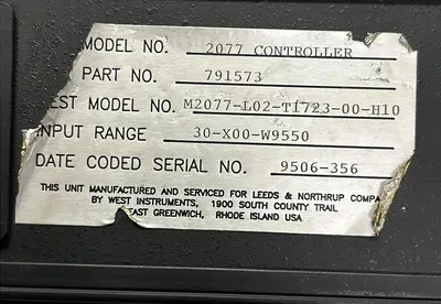 Used LEEDS & NORTHRUP 791573 Industrial Controls Ohio US | Surplus Asset Holdings #1236432