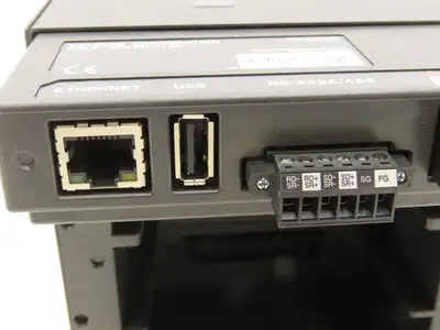 Keyence TR-H500 Operator Control Panel Temp & Data Logger 24VDC Input LCD Screen