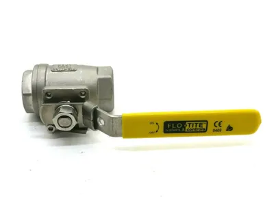 NEW FLO TITE T23SS BALL STEM VALVE 1" 316SS