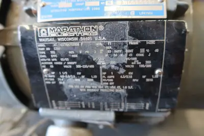 1-1/2 hp, 230/460 volts, 3500 rpm, 143TC Electric Motor
