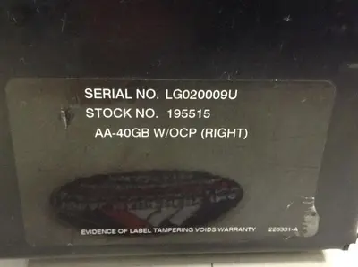 USED ELECTRIC STATURE 5076-011